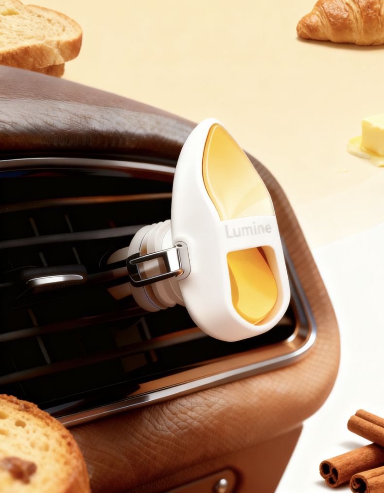 Lumine Bakery Car Diffuser — Vanilla, Butter & Cinnamon Pastry