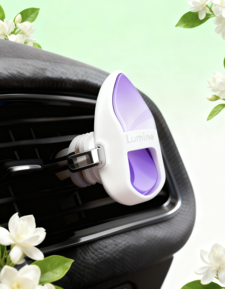 Lumine Jasmine Car Diffuser — Night-Blooming Jasmine, Neroli & Soft Mus