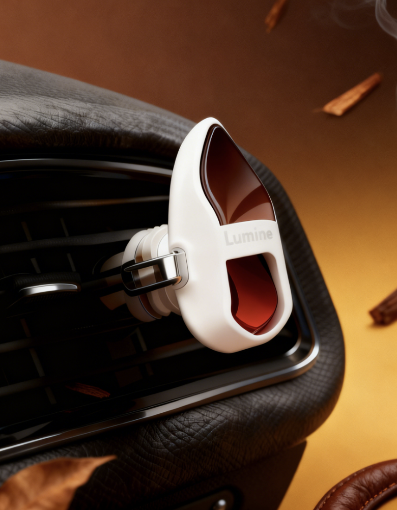 Lumine Tobacco Car Diffuser — Tobacco Leaf, Vanilla & Leather