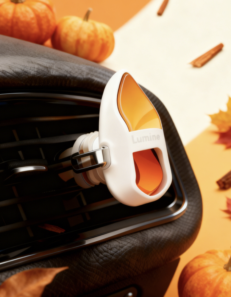 Lumine Pumpkin Spice Car Diffuser — Pumpkin, Cinnamon & Vanilla