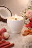 Lychee & Coconut Soy Candle | Porcelain Whisper Series
