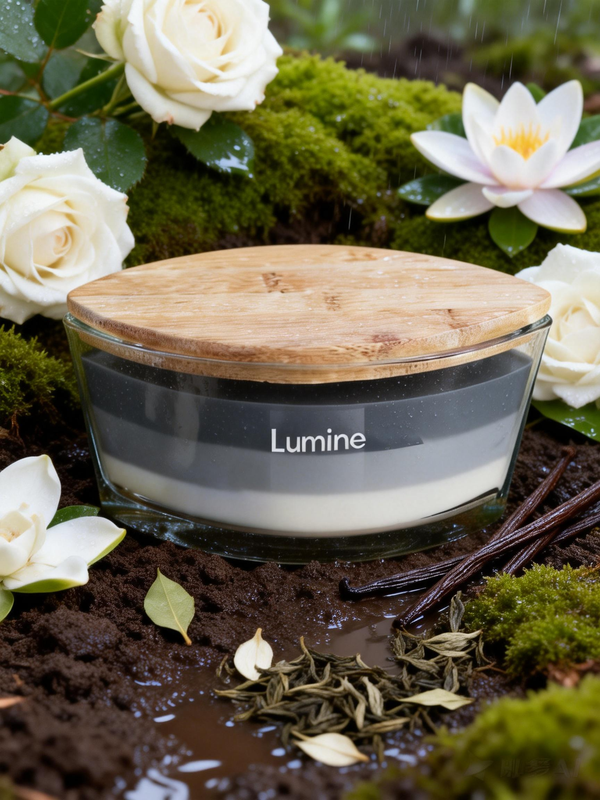 White Tea & Moss Soy Candle | Mono Haiku Series